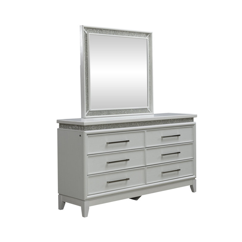 Oxford Dresser & Mirror Bedroom Set
