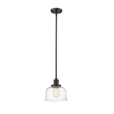 Luminaire suspendu en forme de cloche à 1 lumière Bolckow