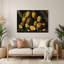 Art mural en métal fruits et fruits à pain brun-1502083319
