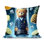 Abstract Reversible Throw Pillow