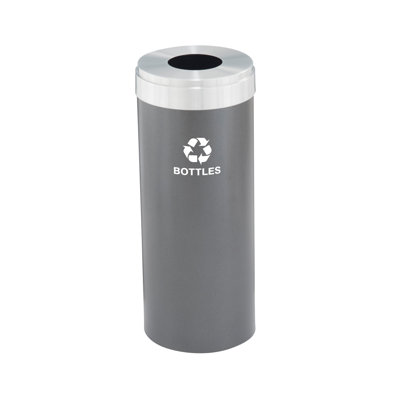 Steel Open Kitchen Trash Can