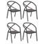 Azal Stacking Patio Dining Armchair-956543046-956543041