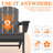 HDPE Outdoor Foldable Adjustable Back Adirondack Chair with Cup Holder-1525232645