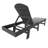 77.6" Long Outdoor All-Weather Poly Reclining Single Chaise-1478421921