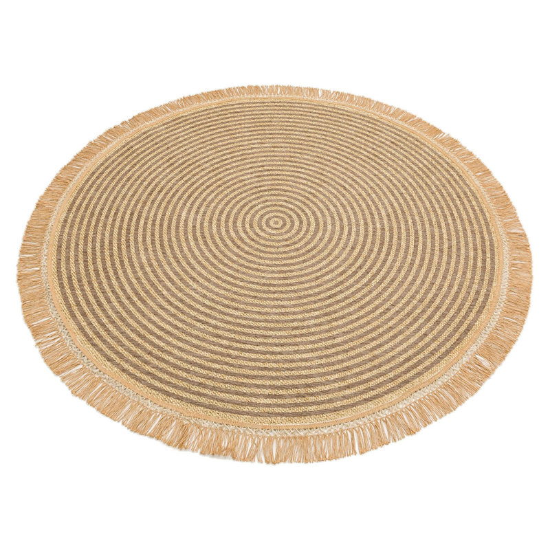 Round Selina Flatweave Area Rug, Round 330.2cm