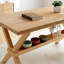 Ensemble de table de salle à manger Kristofer, table de salle à manger rectangulaire avec banc (table, 2 bancs)-122056384