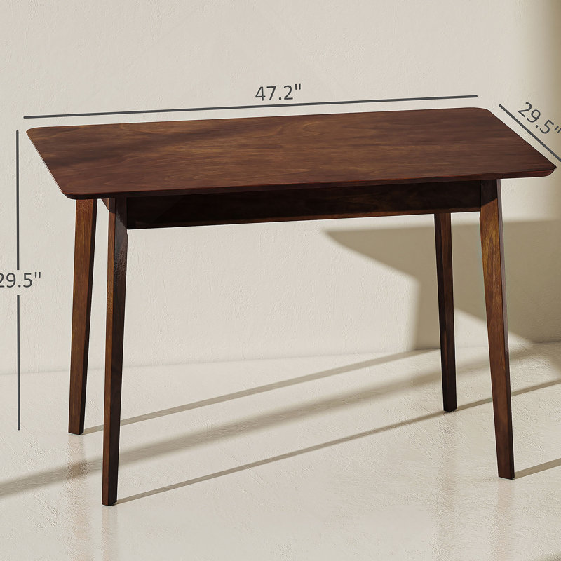 Table de salle à manger Mid-Century, Noyer