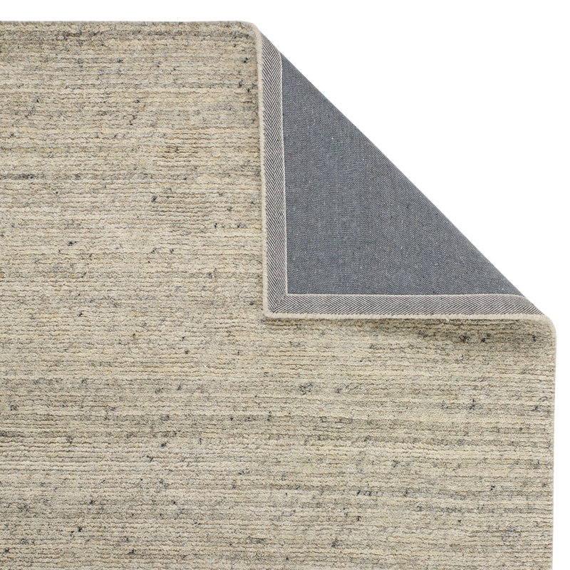 Bober Solid Colour Hand Woven Area Rug, Rectangle 120 x 170 cm