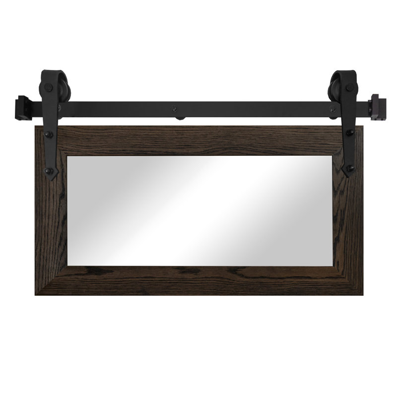 Miroir Manoil, Ébène, 22 po x 33 po