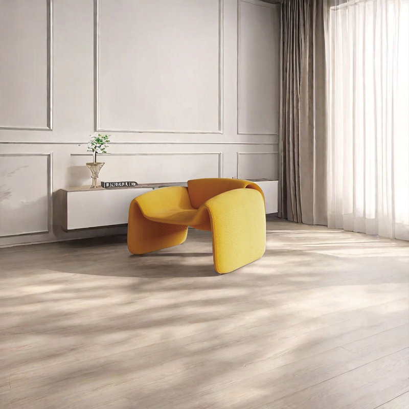 Fauteuil paresseux Internet, Microfibre / microsuède jaune