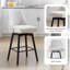 Tabouret de comptoir pivotant 26 po Luong-417248322