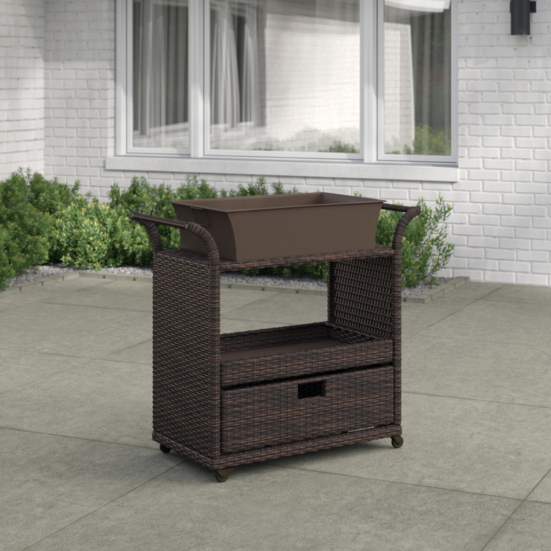 Zytavious Bar Cart