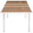 Noonan Rectangular Metal Extendable Outdoor Dining Table , 100.5'' in. W 39'' in. D-63541425