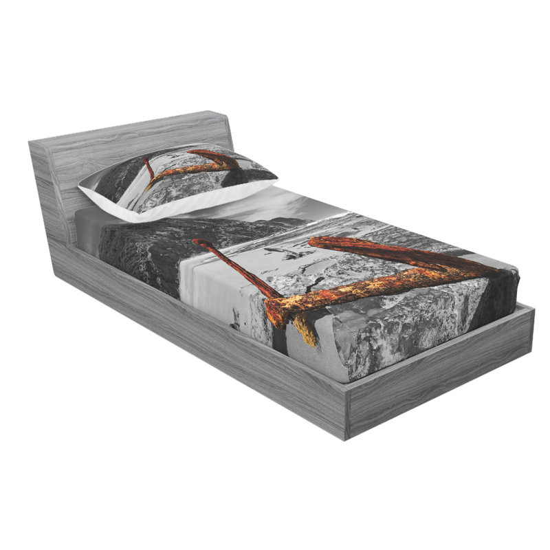 Microfiber Sheet Set, Twin XL Sheet Set with Fitted Sheet