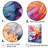 Rainbow Tides Abstraction - Rainbow Canvas Prints-1433166196-1433166197