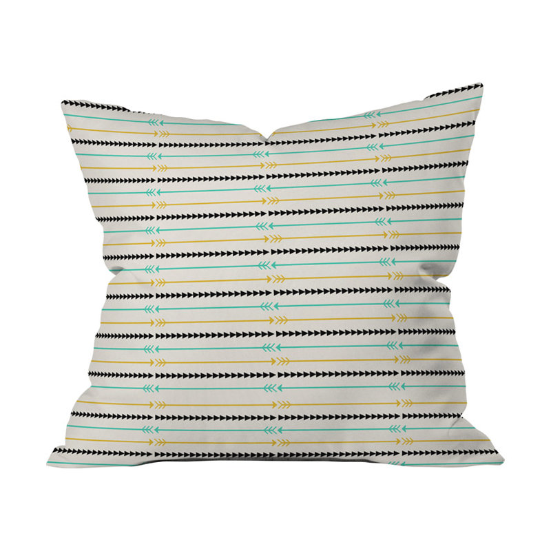 Coussin Arrow, 16 po x 16 po
