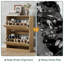 10 Pair Shoe Storage Cabinet
