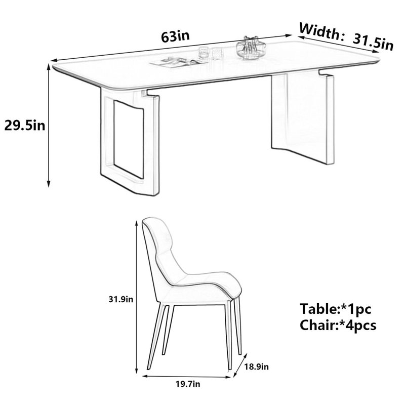 Hewett, 29.5"H x 63"L x 31.5"W
