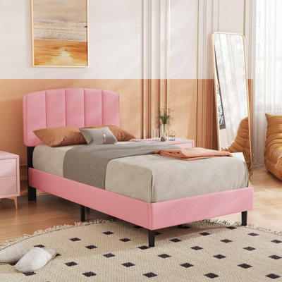 Lit plateforme tapissier