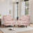 Upholstered Rococo Orange Nailhead Trim Accent Chair with Throw Pillow and Solid Wood Legs (Set of 2)-655154596