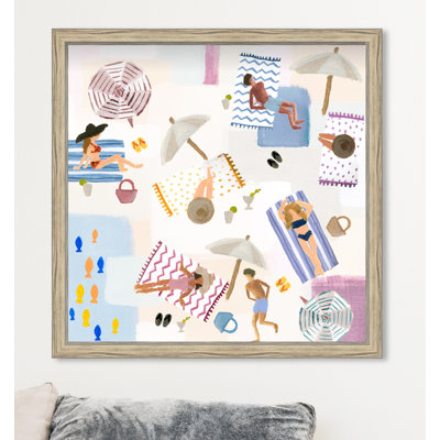 " Belle Beach " by Oliver Gal