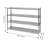 4 Tier Stainless Steel Adjustable Shelving-1653970585