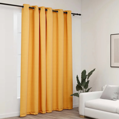 Cezaria Blackout Curtain Single Panel