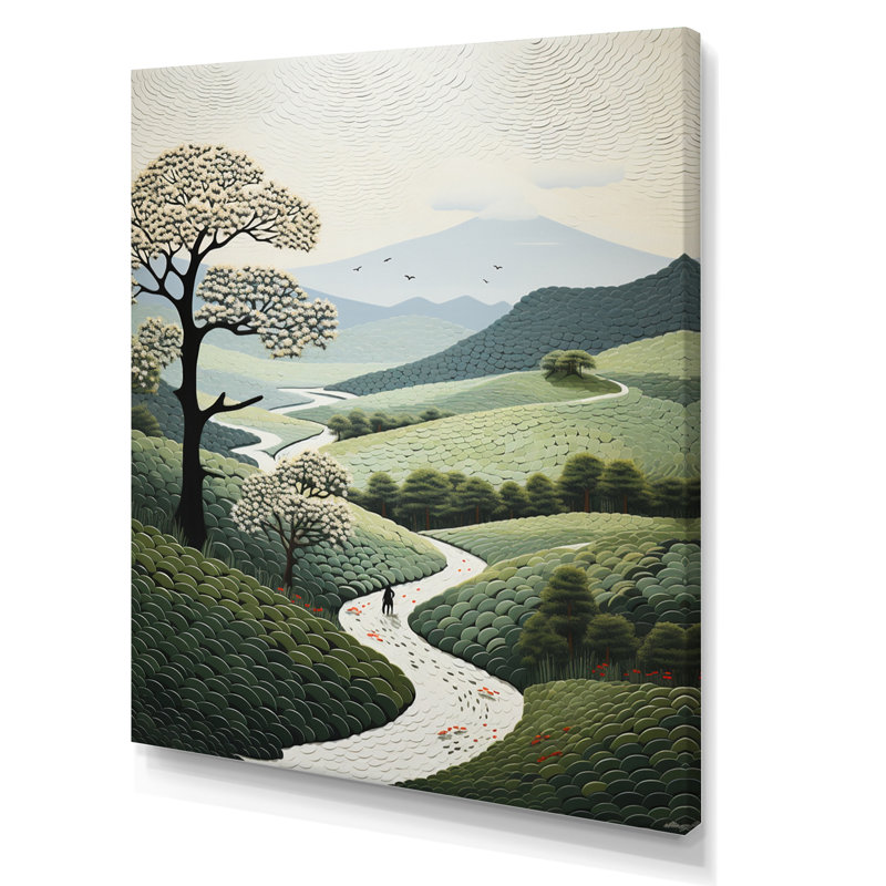 Audri Native Art Paysages sacrés I, H 40 po x l 30 po x P 1,5 po, Toile tendue