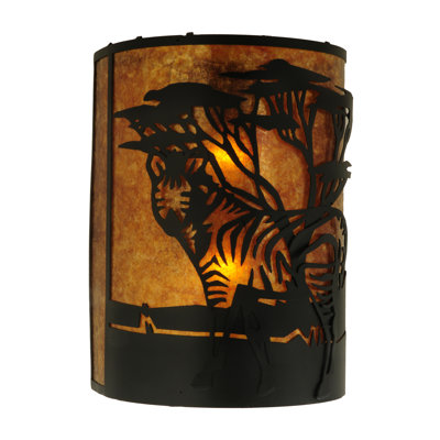 2 - Light Flush Mounted Sconce