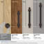 Poignée d'armoire en bronze huilé de 1-1 / 4 po (32 mm) Winsome-50304528