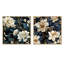 Grateron - Ensemble de 2 collages carrés floraux-101849678-101849675