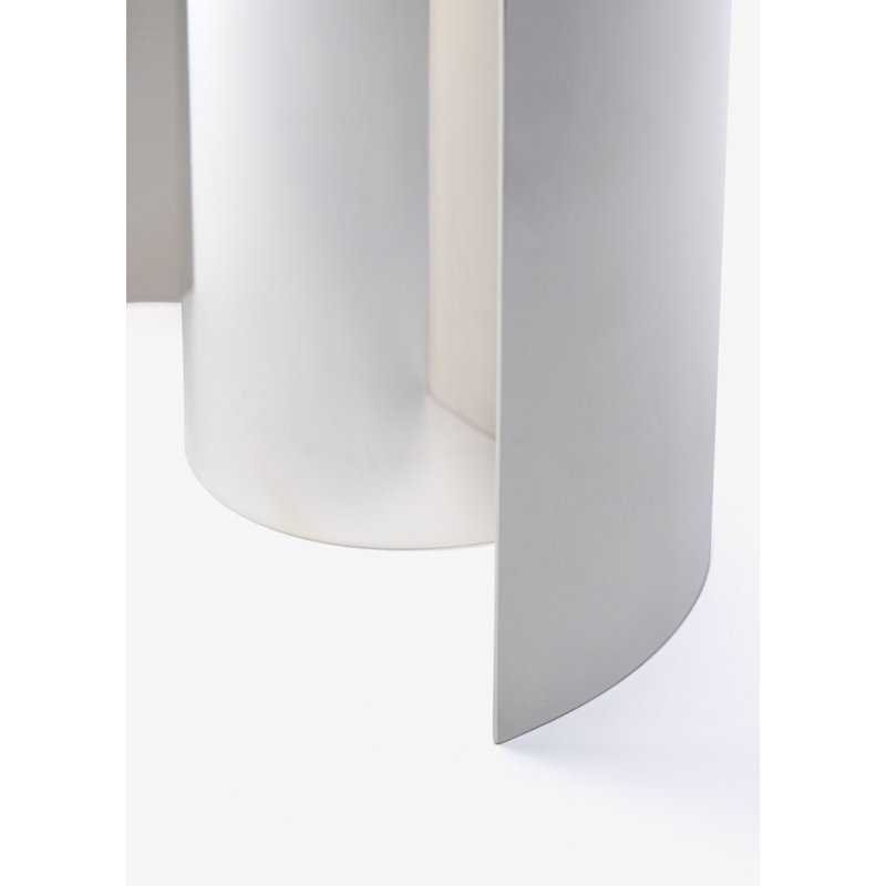 Around Silver Plated Table Vase, Silver/Gold