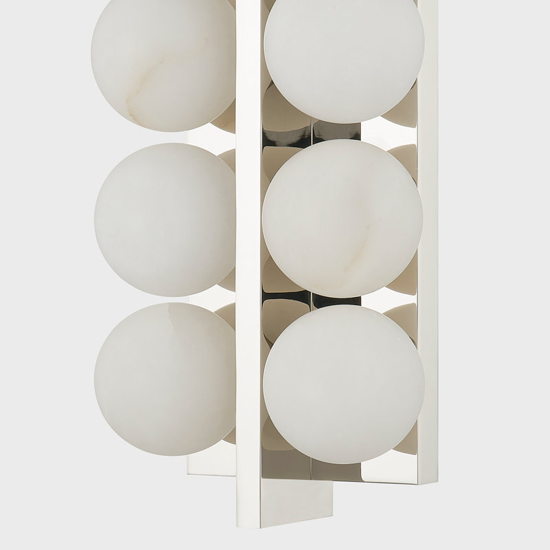 EMILLE Wall Sconce, Polished Nickel