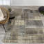 Tapis intérieur gris tissé à plat Emory-22023062