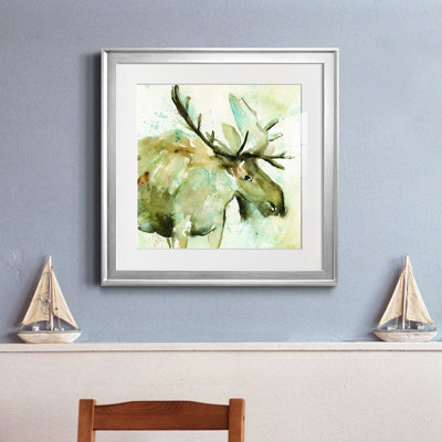 Trek Across The Prairie - peinture encadrée
