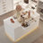 Gustavs 16-Drawer Tempered Glass Chest
