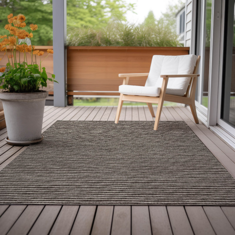 Tapis intérieur / extérieur Loreen avec envers antidérapant, Rectangle 8 pi x 10 pi
