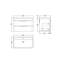 Parade 800mm Single Bathroom Vanity with Integrated Polymarble Basin-93985918