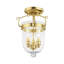 Plafonnier semi-encastré 3 lumières Husman-16518411-16518407