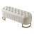 Elegant Upholstered Velvet Storage Ottoman With Button-Tufted,Storage Bench With Metal Legs For Bedroom,Living Room,Fully Assembled Except Legs-1473170058