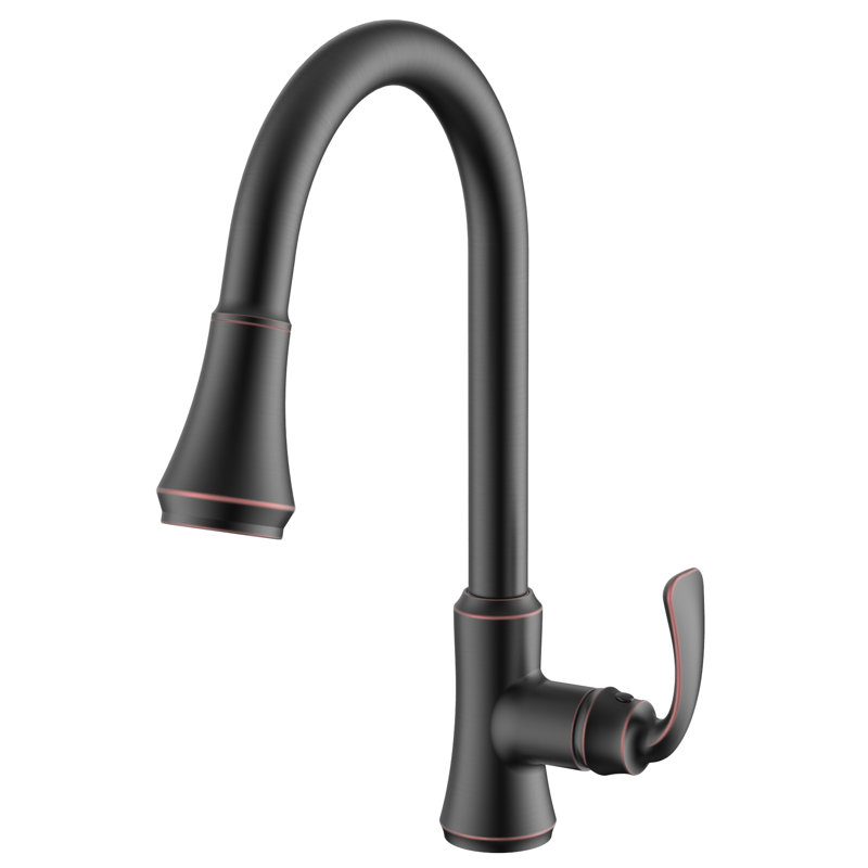Daweier Pull Out Kitchen Faucet, Oil Rubbed Bronze