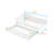 Twin Daybed with L-Shaped Backrest and Twin Trundle-1758909675