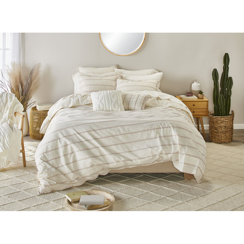 Couette 3 pièces Splendid Elliot, Housse de couette simple + 1 taie décorative stan
