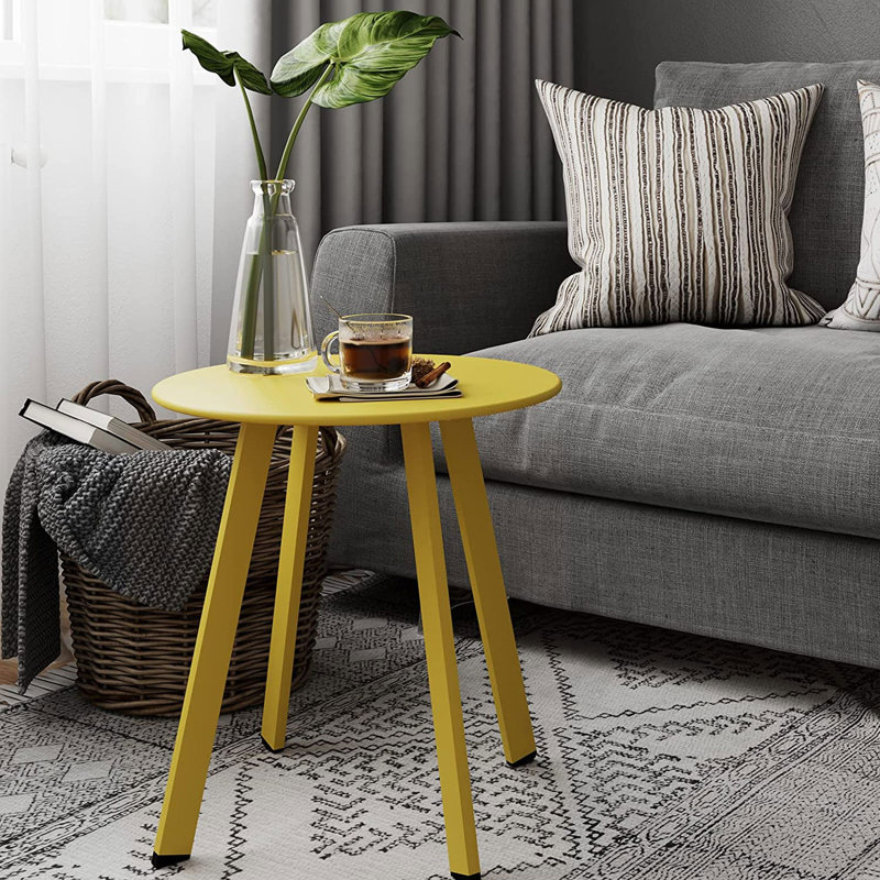 Evely Single Coffee Table, Yellow