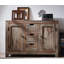Nature 120cm Solid Wood Sideboard
