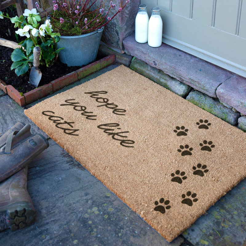 Billingsley Non-Slip Outdoor Doormat, Rectangle 90 x 60 cm