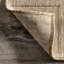 Tapis brun clair / beige en polyester / polypropylène tissé à la machine Honcut