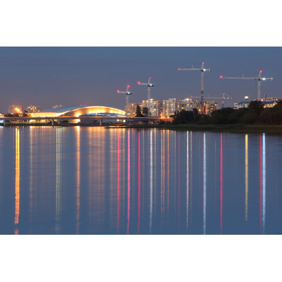 Faircloth Fraser River, British Columbia - Wrapped Canvas Print