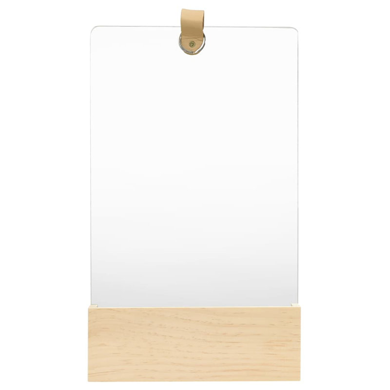 Arnfinnur Wall Mirror with Shelves