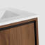 Ensemble de meuble-lavabo simple 24,02 po avec plateau en céramique Tanajah